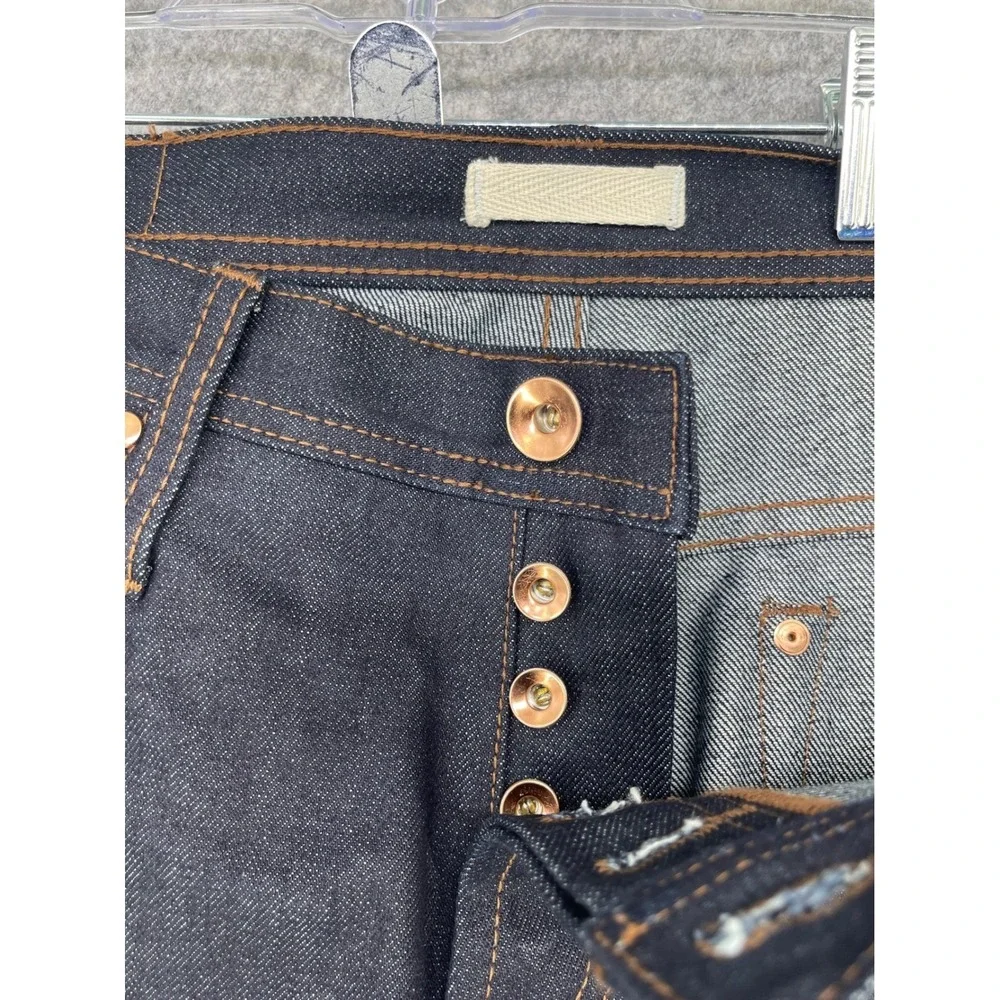 The Unbranded Brand UB201 Tapered Jeans Mens 36 Indigo 14.5oz Selvedge Raw Denim